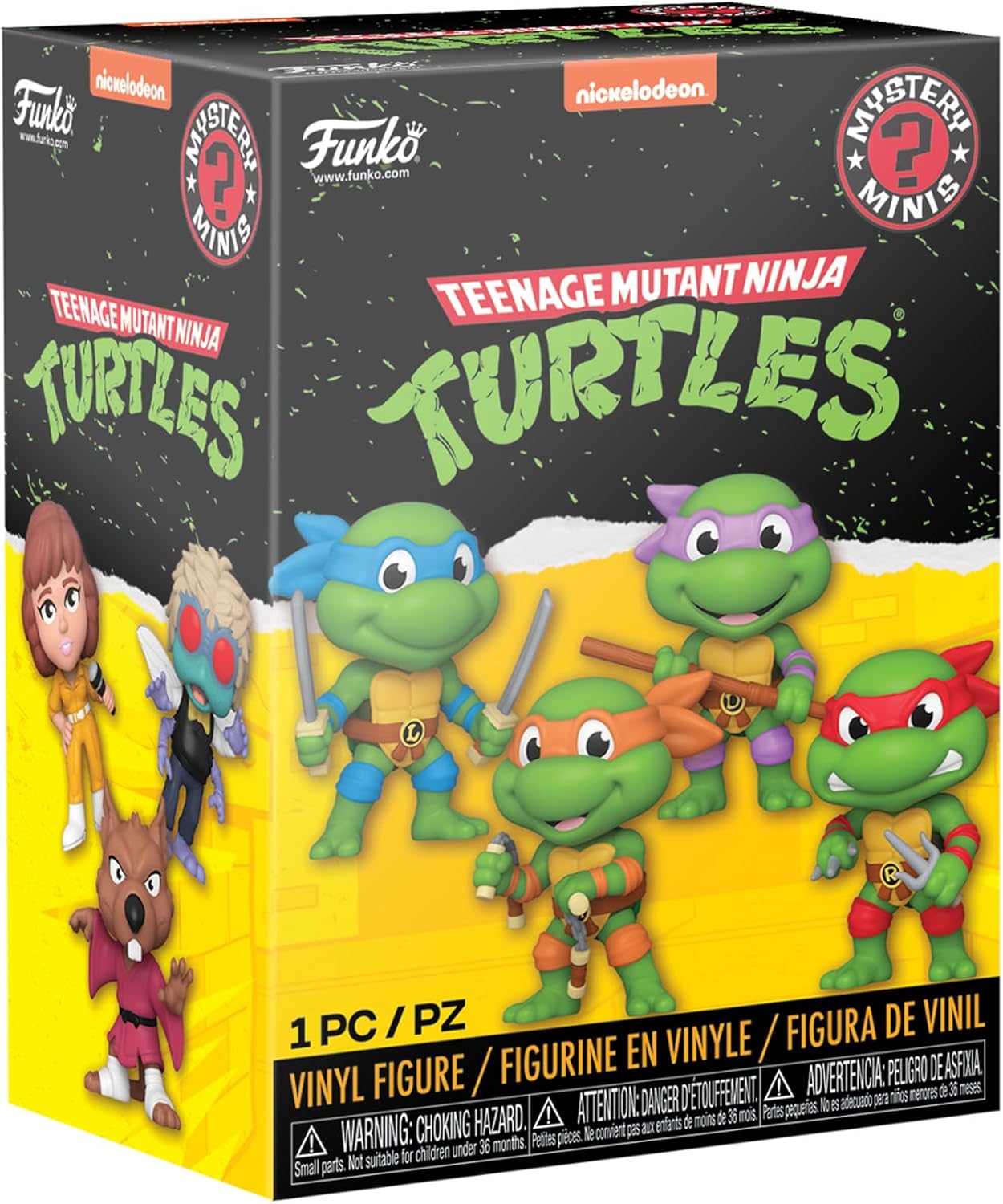 Mystery Mini: Teenage Mutant Ninja Turtles, 1 Piece, Random Delivery