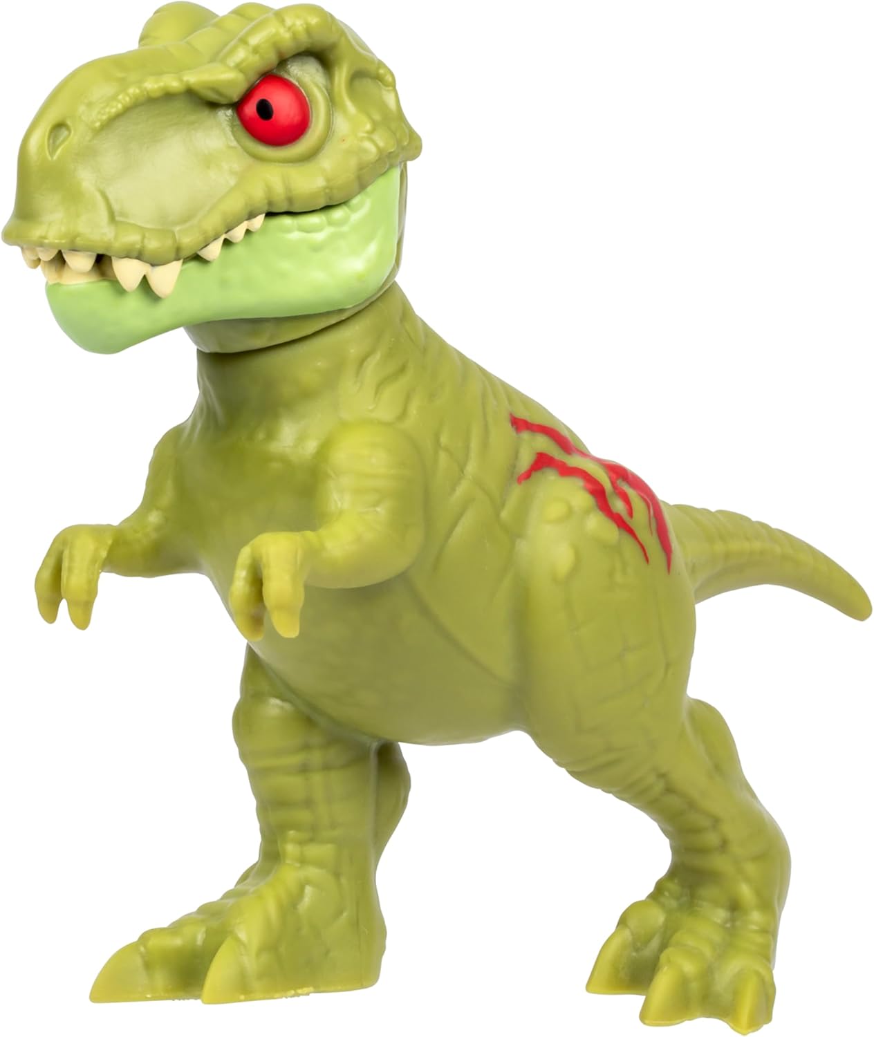 Heroes of Goo Jit Zu Jurassic World Rebirth Dino Rampage Tyrannosaurus Rex, Super Squishy And Stretchy, With Rampage Action Chomping Jaws