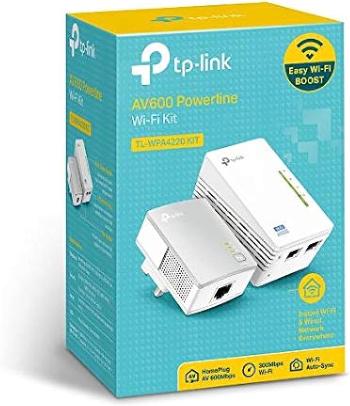 TP-Link AV600 Powerline Newtork Extender Wifi Booster