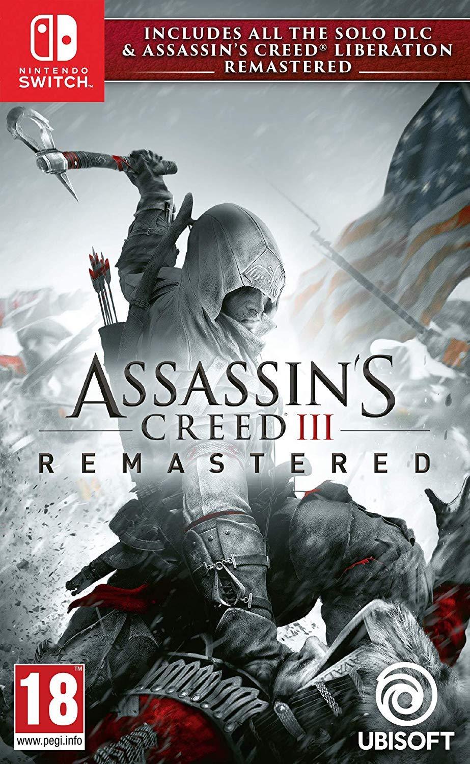 Assassin's Creed III (3) & Liberation Remastered (Nintendo Switch)