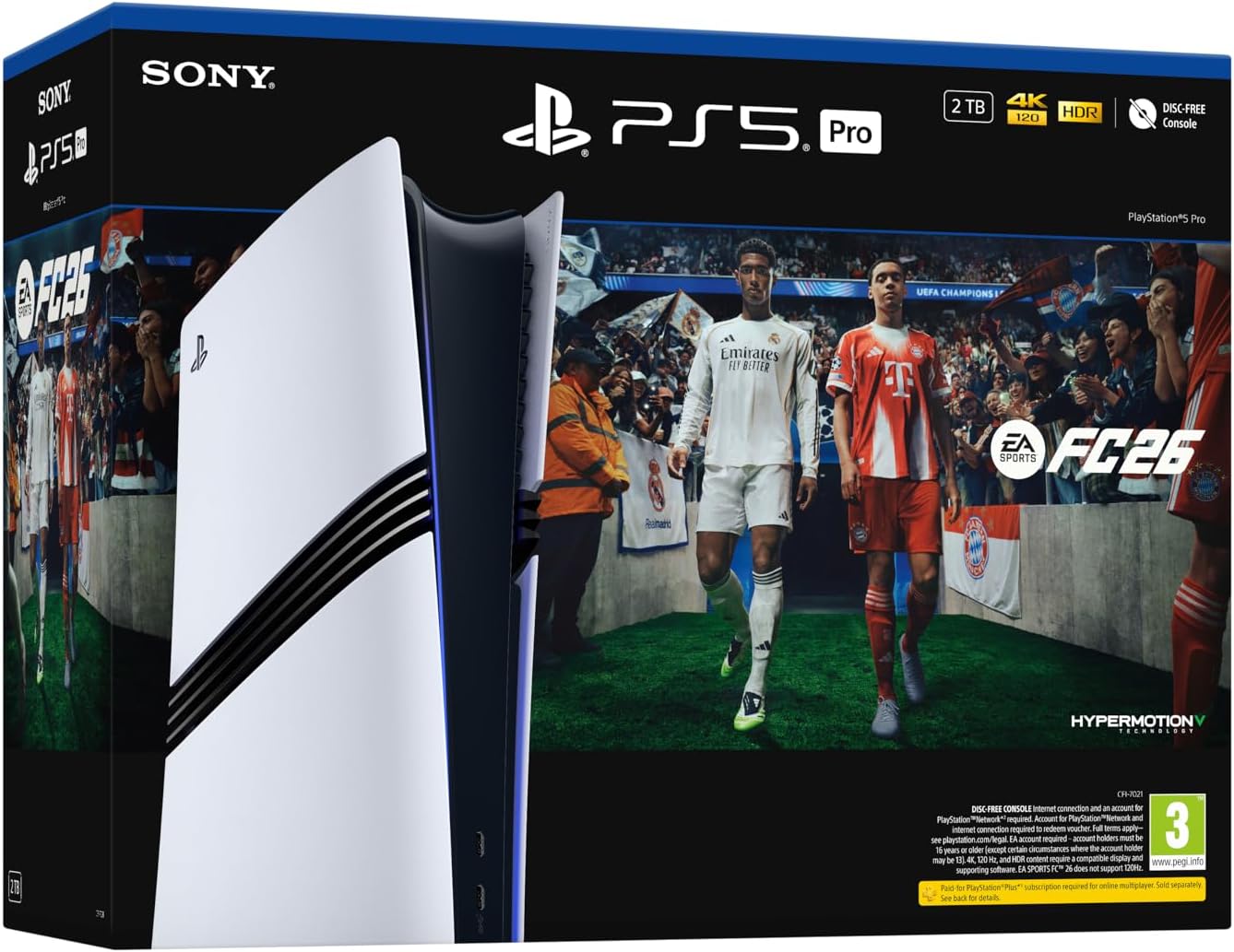 PlayStation®5 Pro Console 2TB - EA SPORTS FC™ 26 Bundle