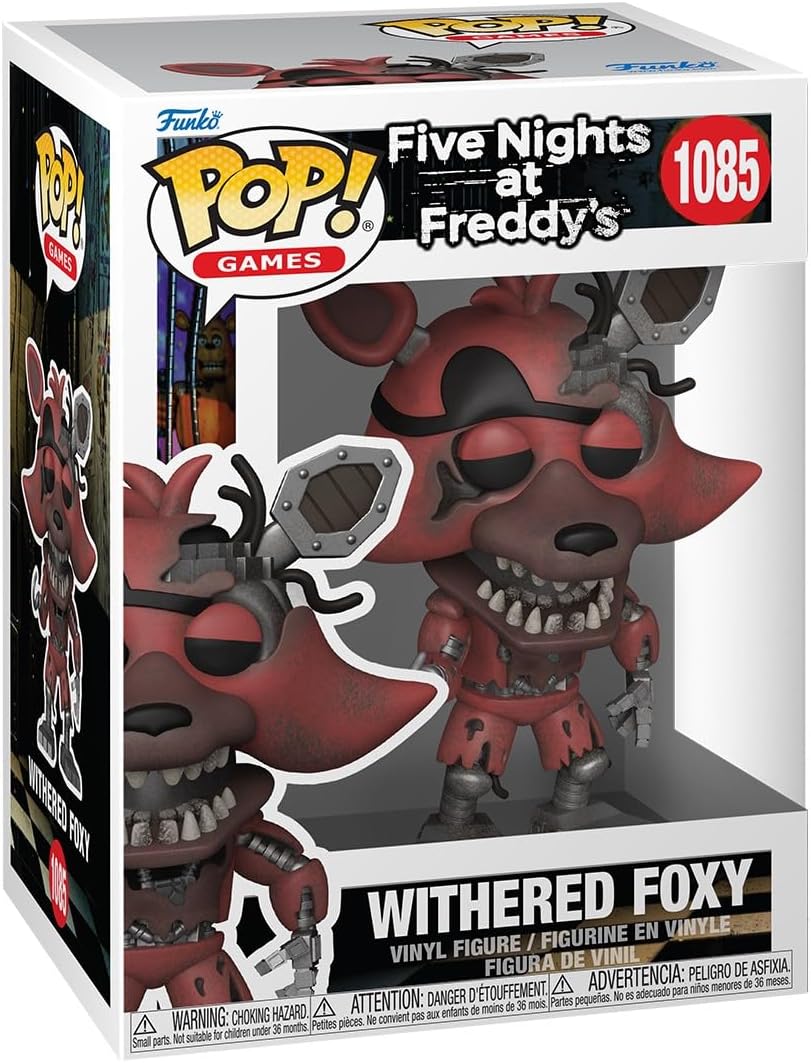 Funko Pop! Vinyl Figure - Withered Foxy from Five Nights at Freddy's