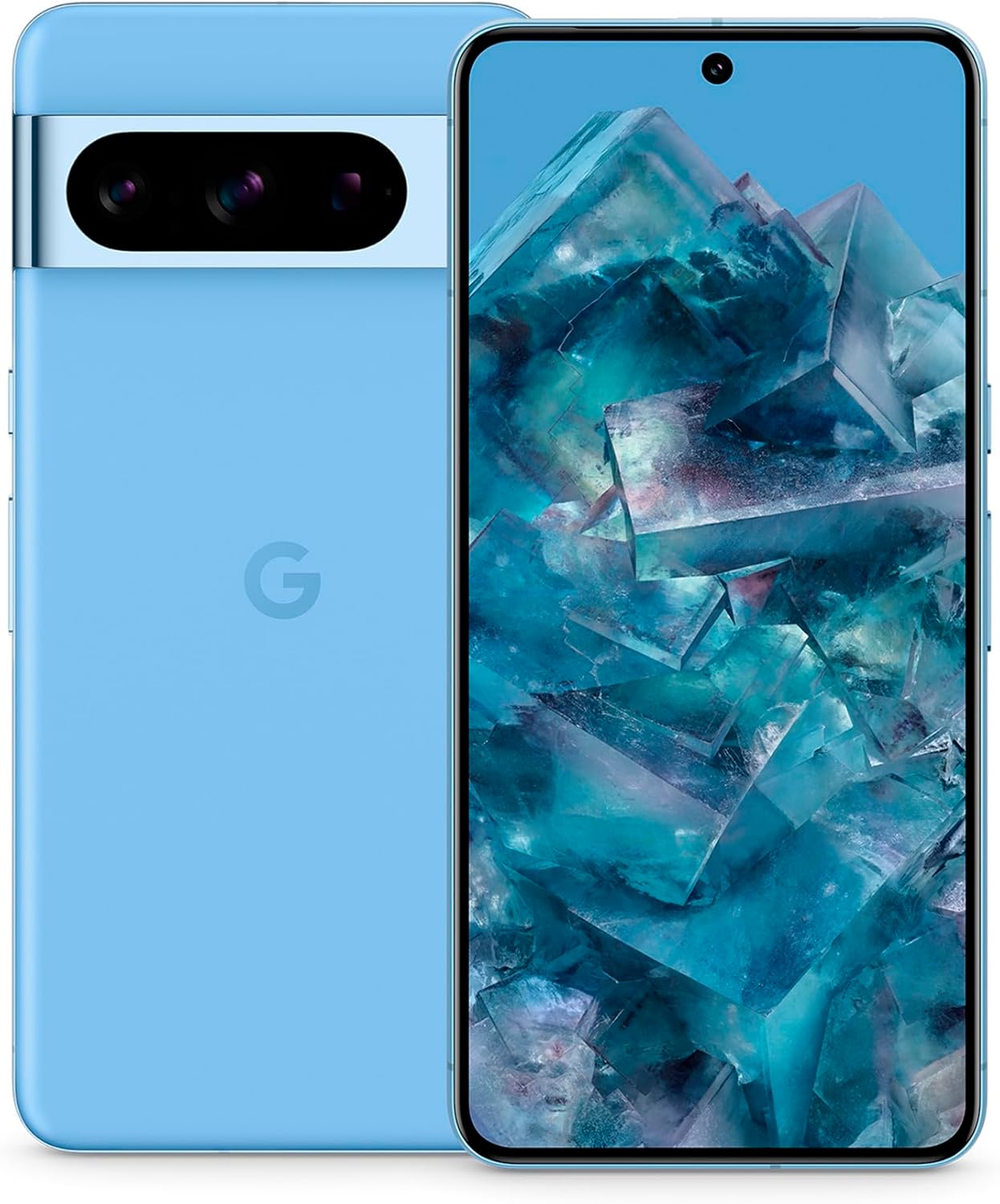 Google Pixel 8 Pro, Bay, 512GB, Unlocked Android Smartphone with telephoto lens, 24-hour battery and Super Actua display