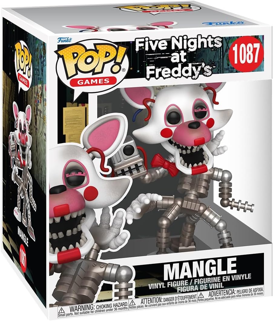 Funko Pop! Super 6-inch Mangle - Five Nights at Freddy's Collectible Figure