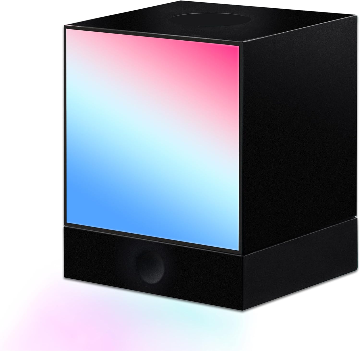 Yeelight Cube (Panel Cube + Base) Smart Table Ambient Lamp, Panel Light, 16 Million Colors Option, RGBIC Individual Addressable,Dynamic lighting, Music Flow, WiFi Connected, APP Control, for Bedroom, Livingroom