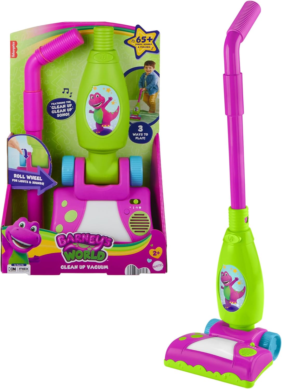 Fisher Price Barney's World Clean Up Vacuum