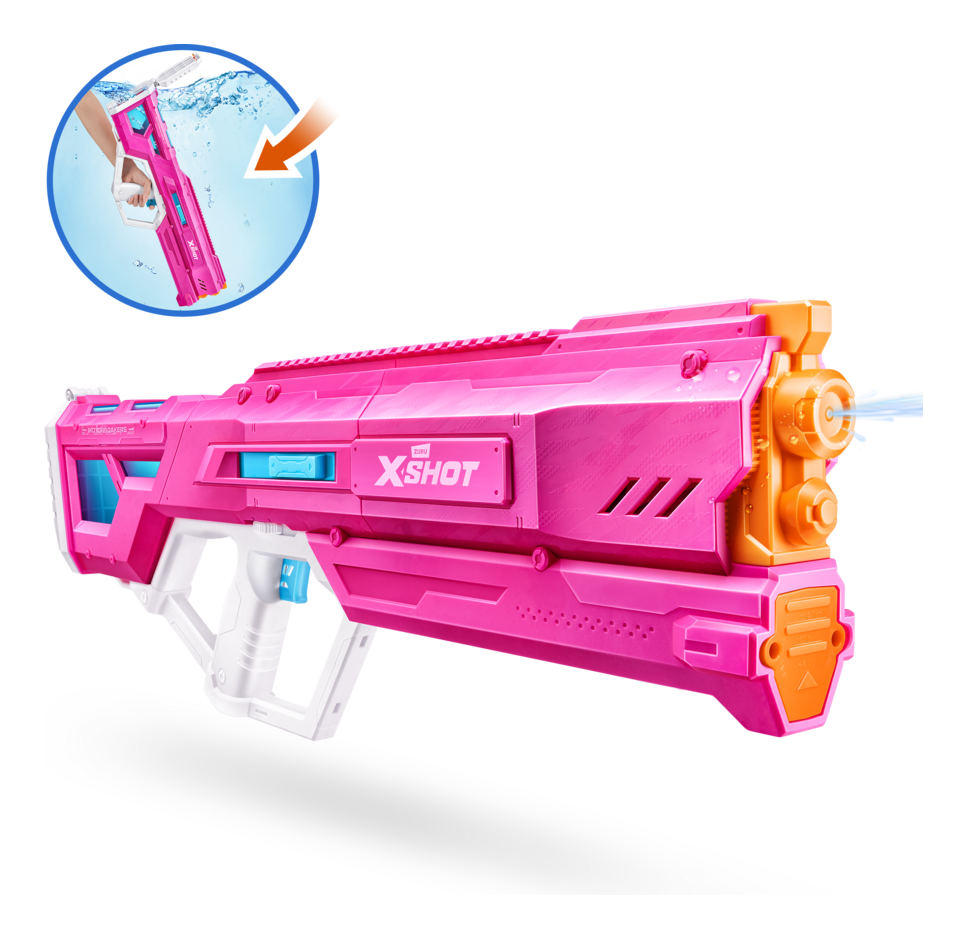 XShot Water Mega Pulse Motor Soaker Pink Skin