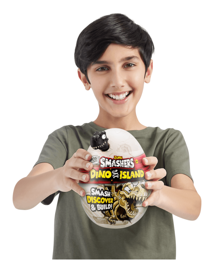 Smashers Nano Egg S1 Dino Island, Assorted, Random Delivery