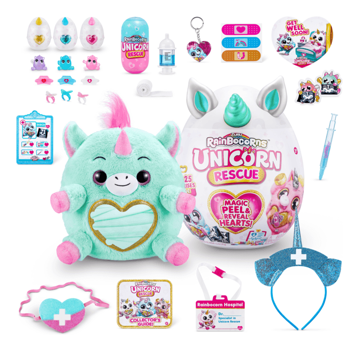 Rainbocorns Big Surprise S4 Unicorn Rescue, 1 Piece, Random Delivery