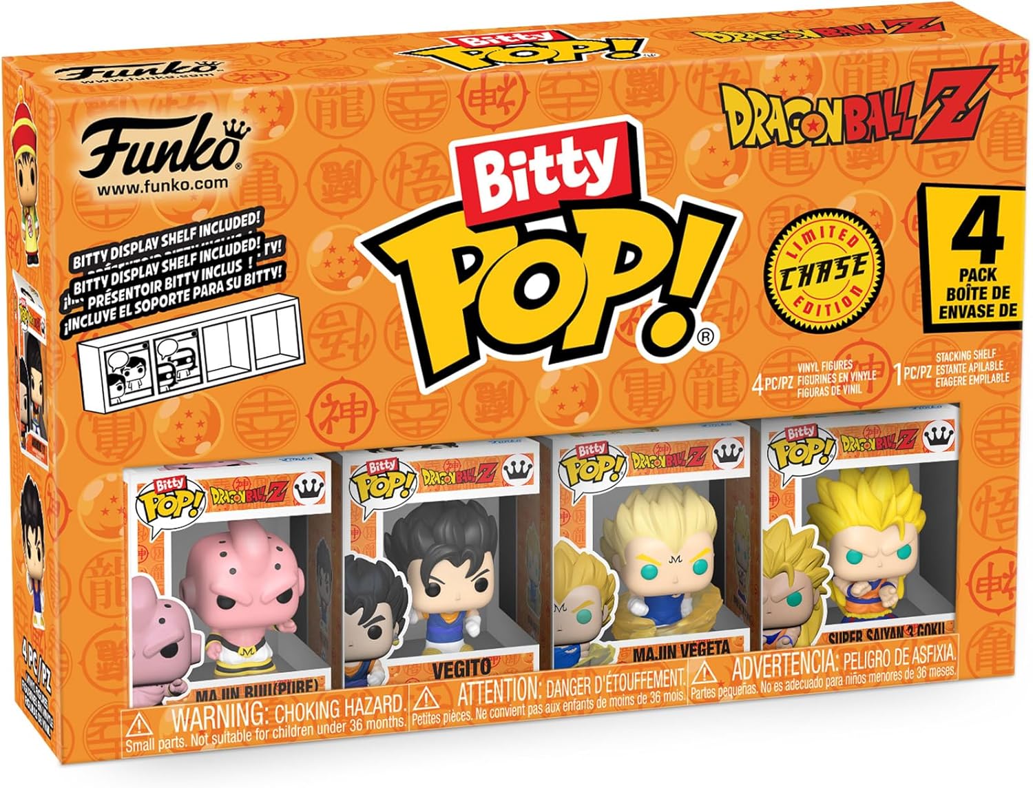 Bitty POP! Dragon Ball Z - Kid Buu Collectible 4-Pack