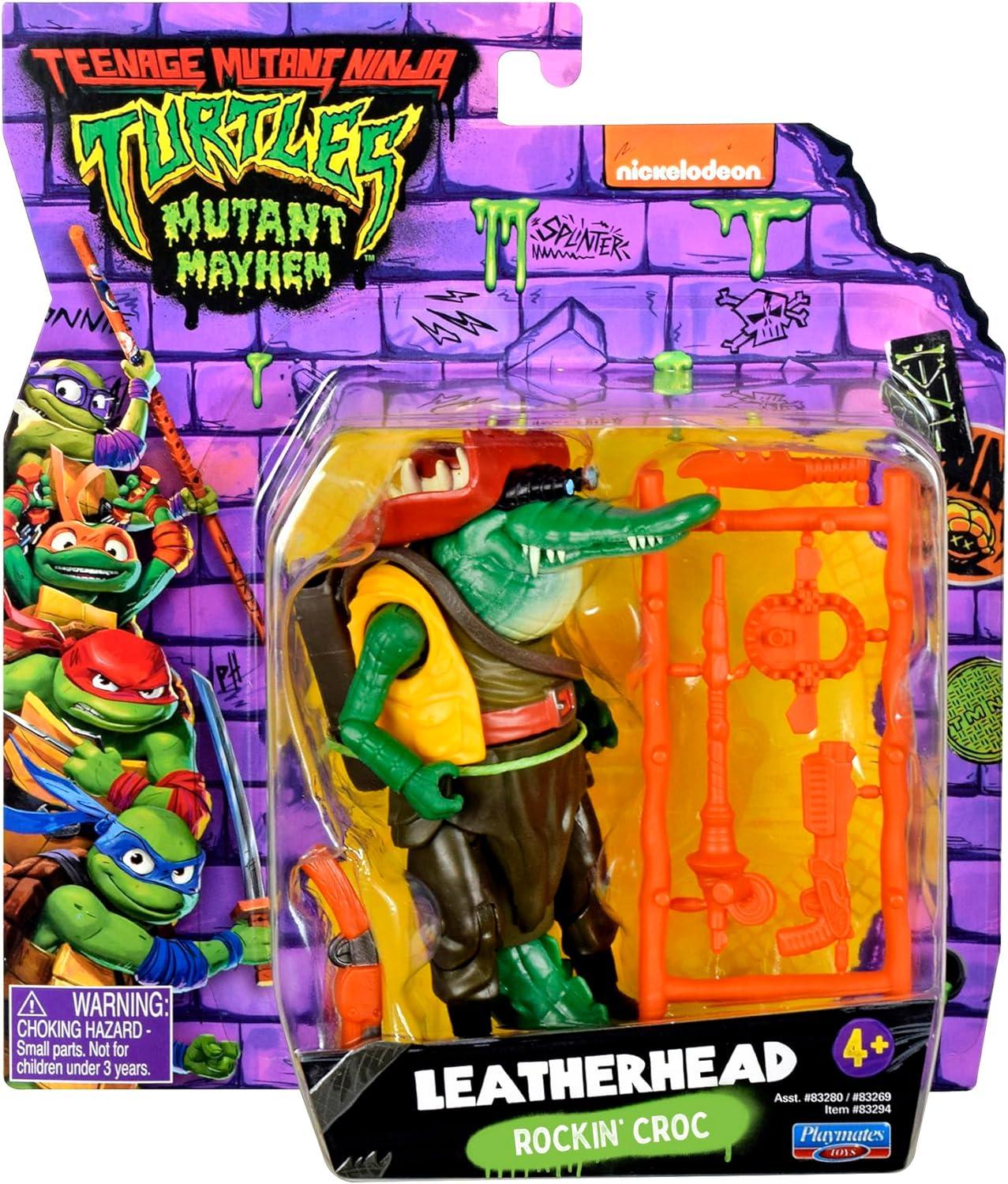 Teenage Mutant Ninja Turtles Movie Basic Figures Leatherhead