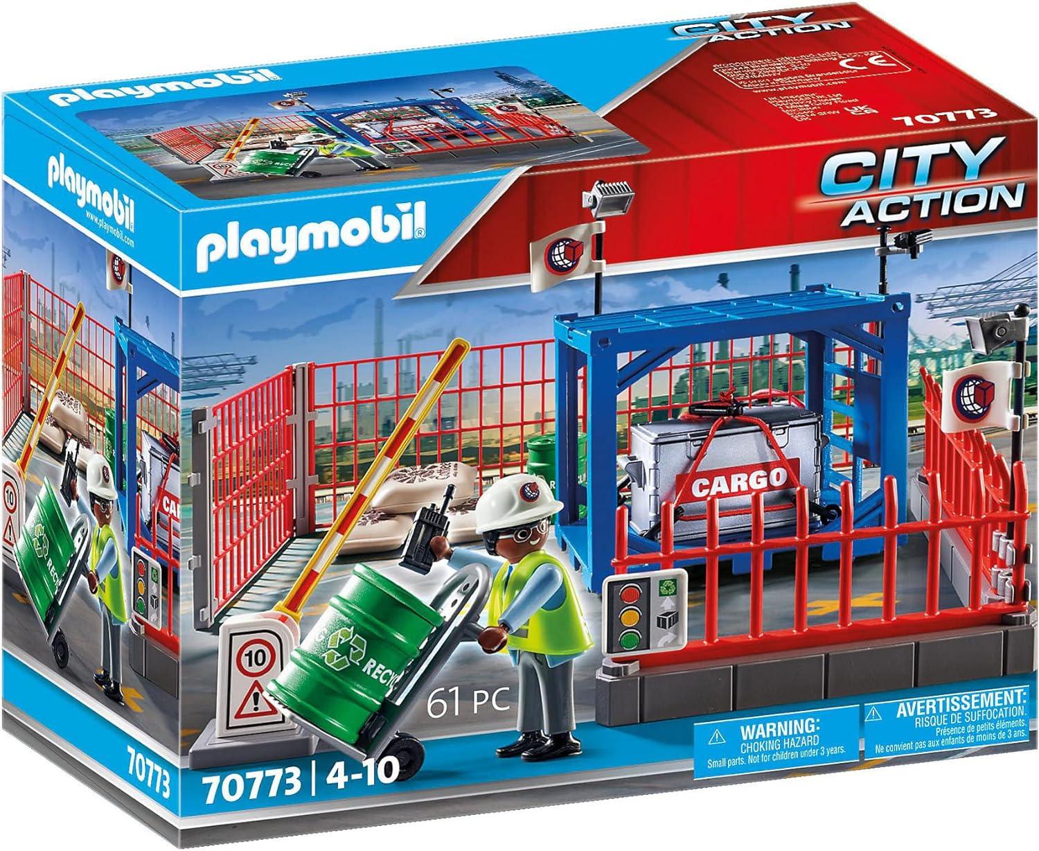 Playmobil City Action 70773 Freight Storage