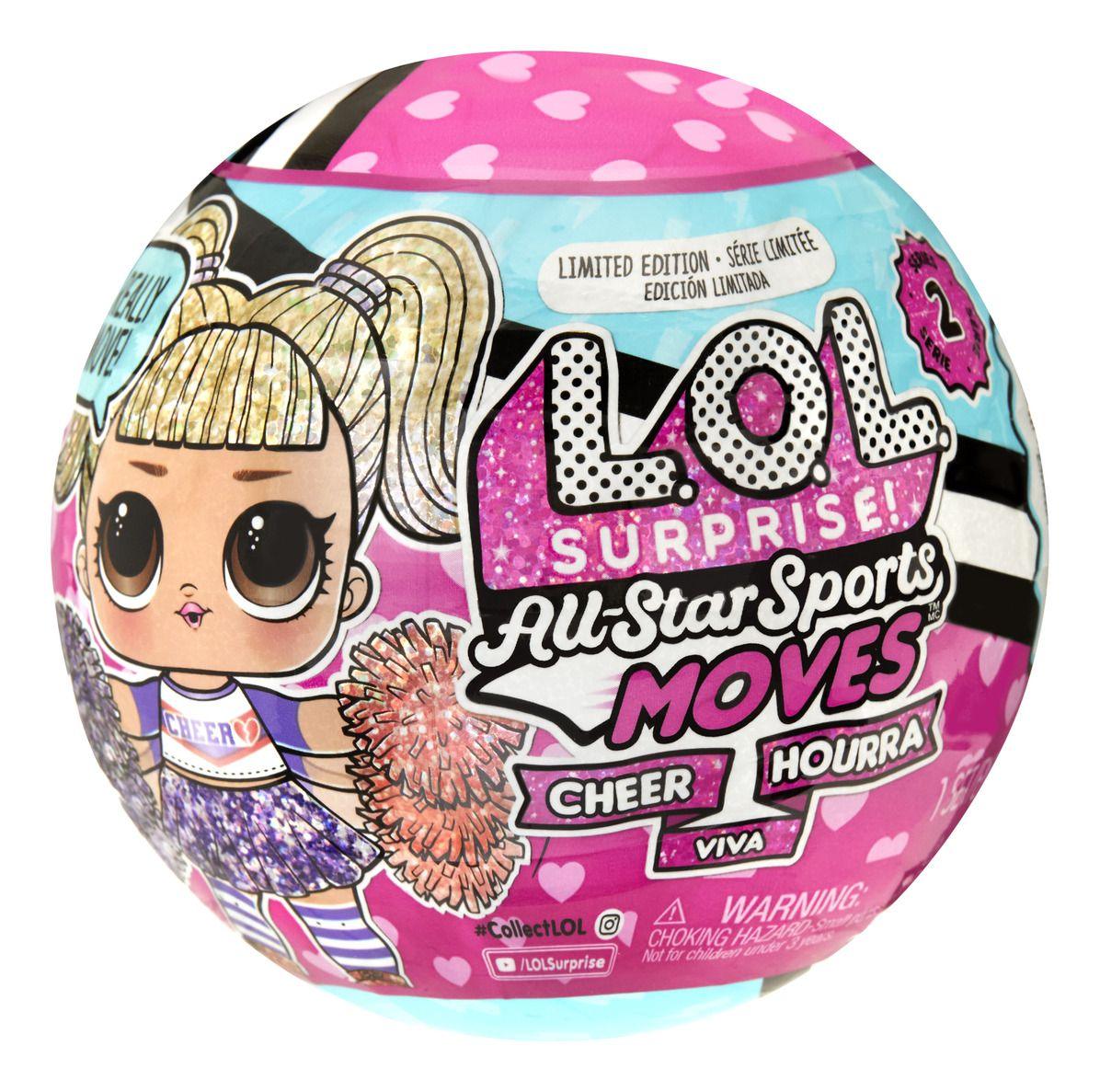 L.O.L. Surprise! All Star Sports Moves - Cheer Surprise Doll