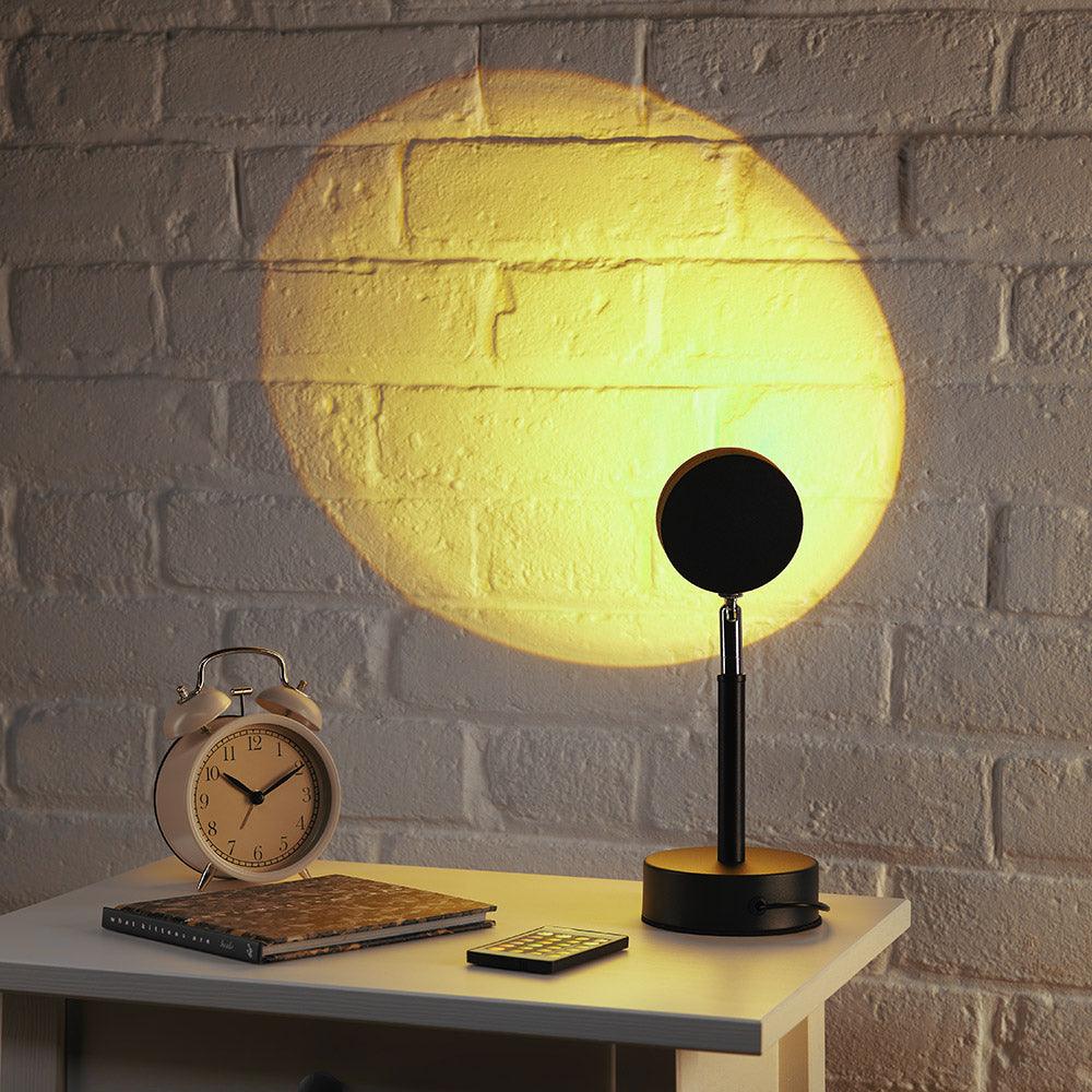 Remote Control Sundown Projection Lamp
