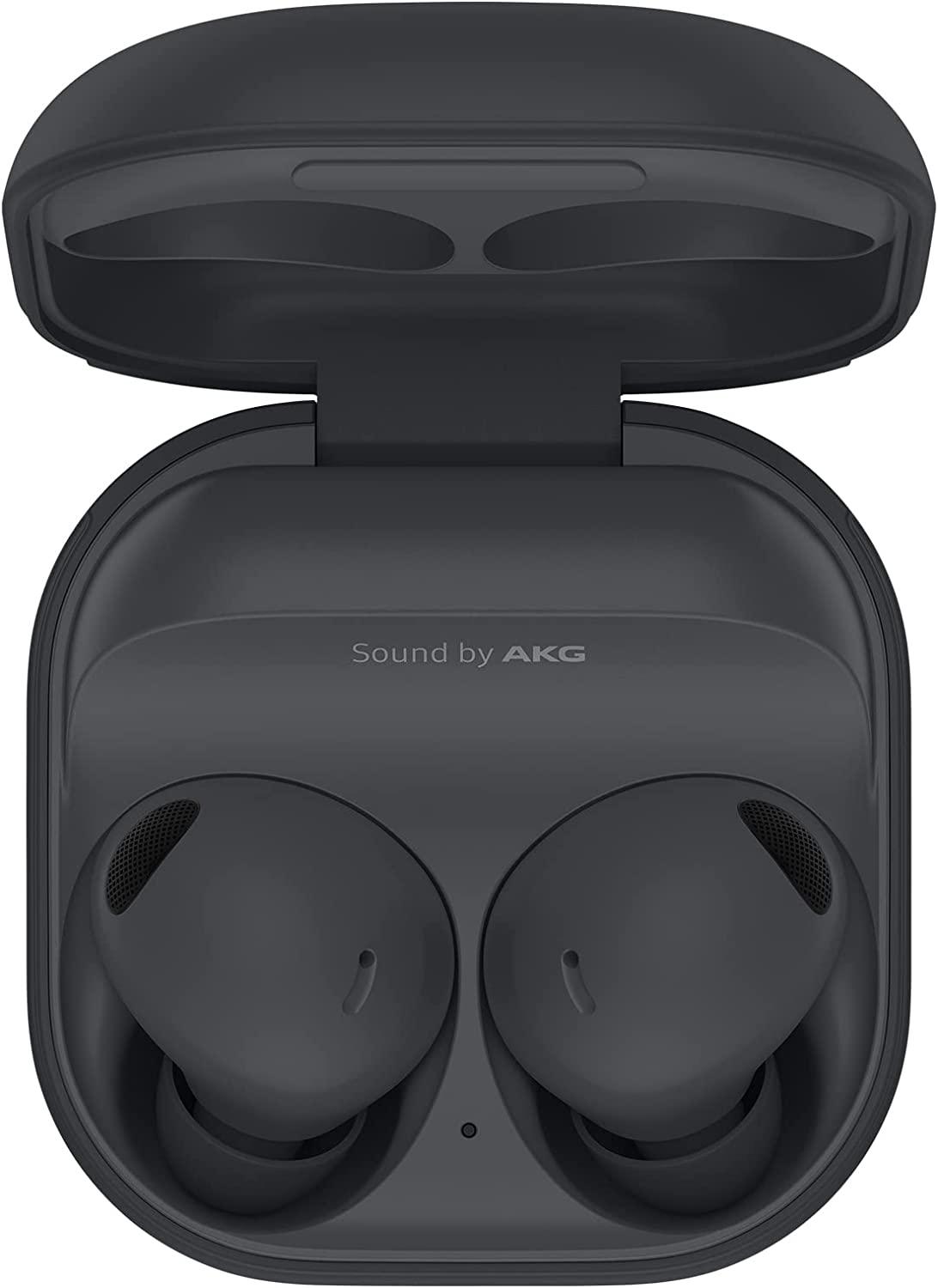 Samsung Galaxy Buds2 Pro Bluetooth Earbuds, True Wireless, Noise Cancelling, Charging Case, Quality Sound, Water Resistant, Graphite