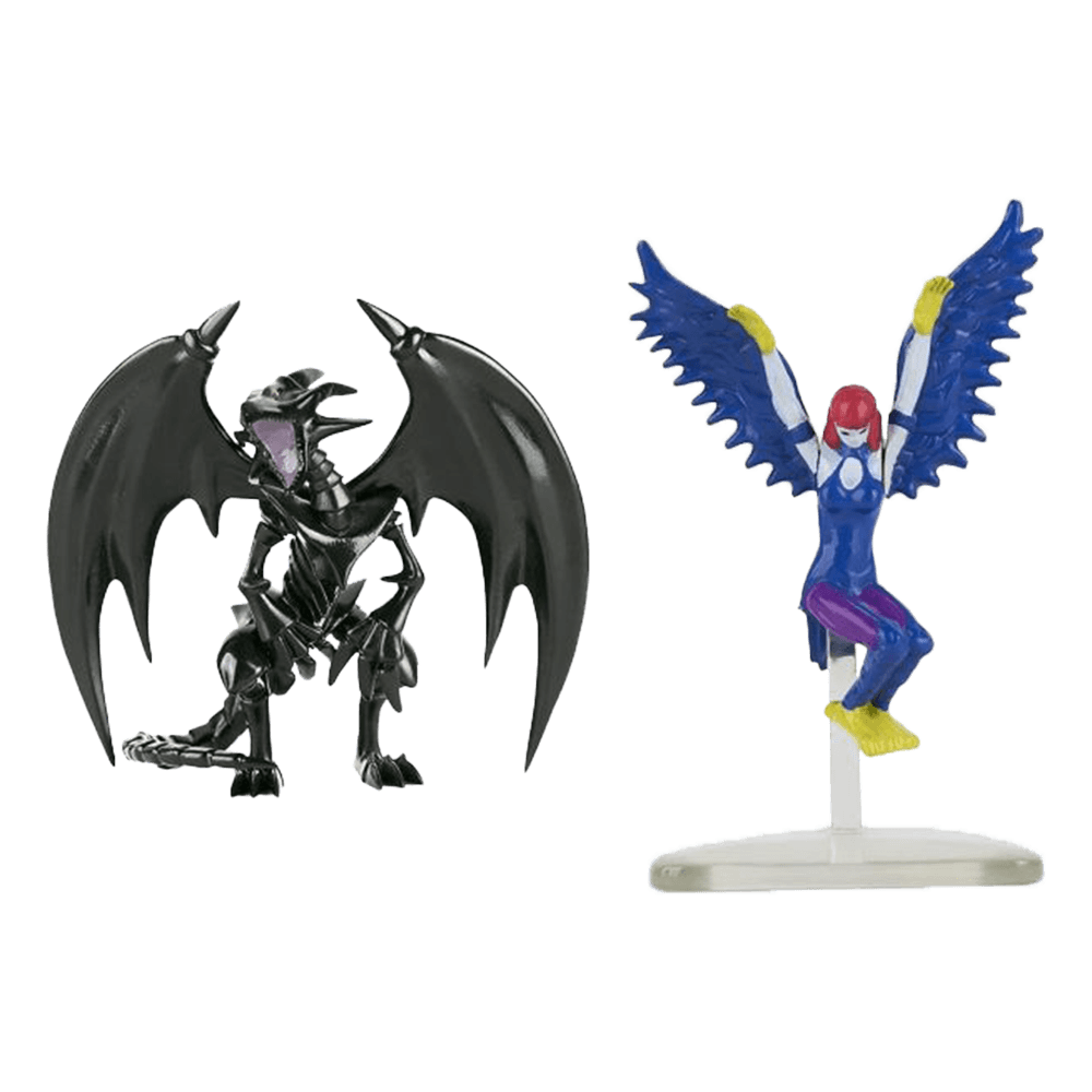 Yu-Gi-Oh! - 3.75 Inch 2-Figure Battle Pack - Red-Eyes Black Dragon & Harpie Lady