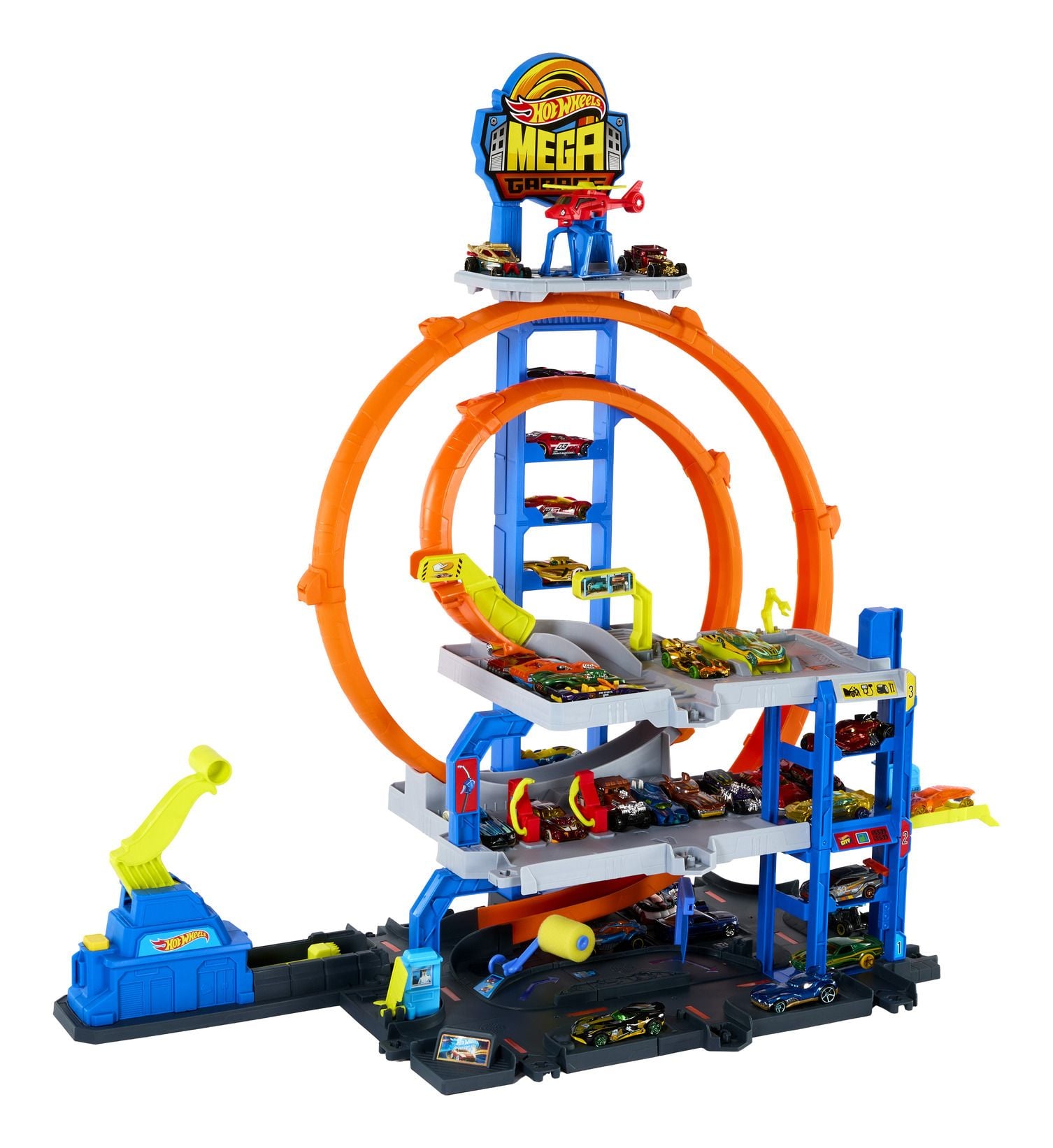 Hot Wheels City Mega Loop Garage