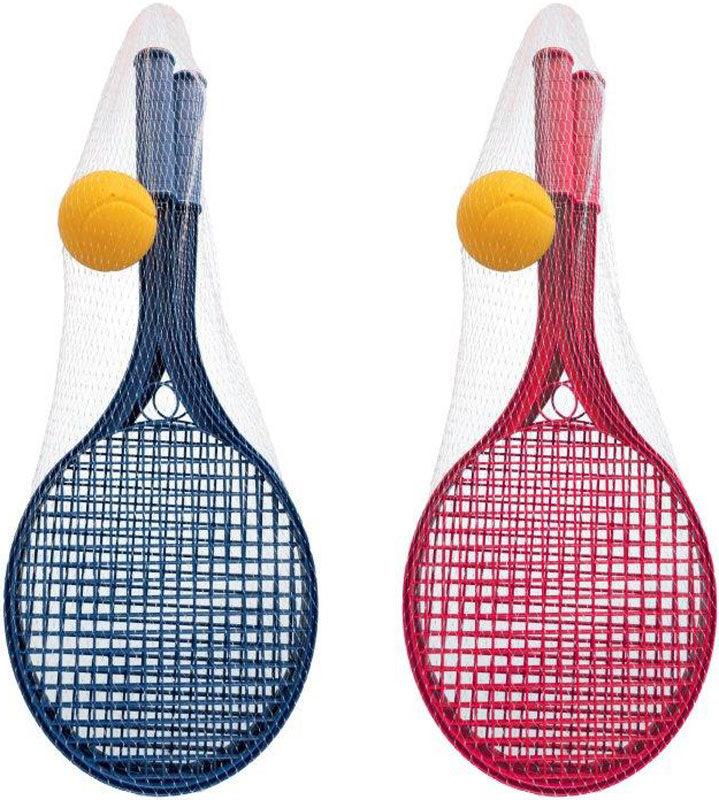 2 Player Plastic Tennis Set, Random Colour Delivery