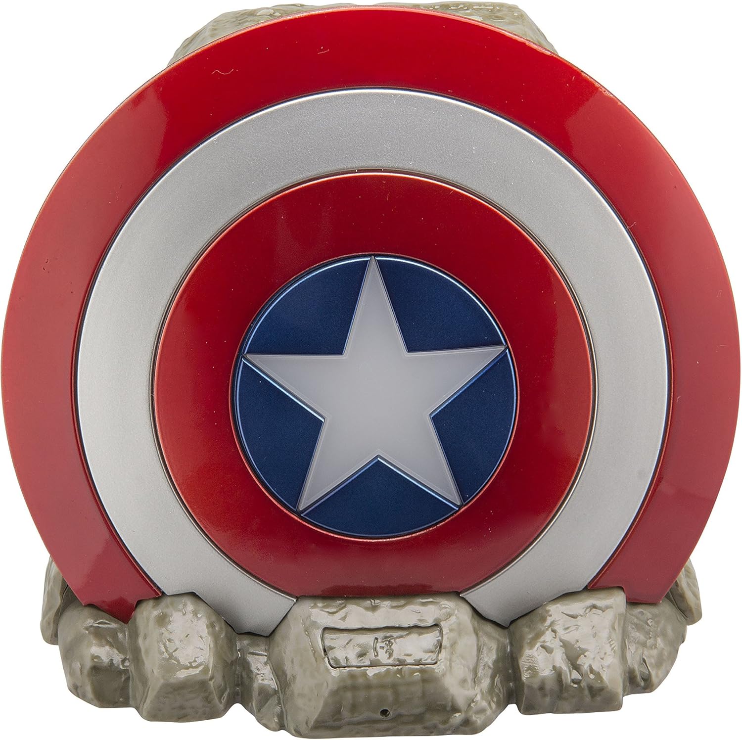 Captain America Bluetooth Speaker, Wireless Speaker with Rechargeable Battery and USB Charging Cable, Avengers Bluetooth Speaker