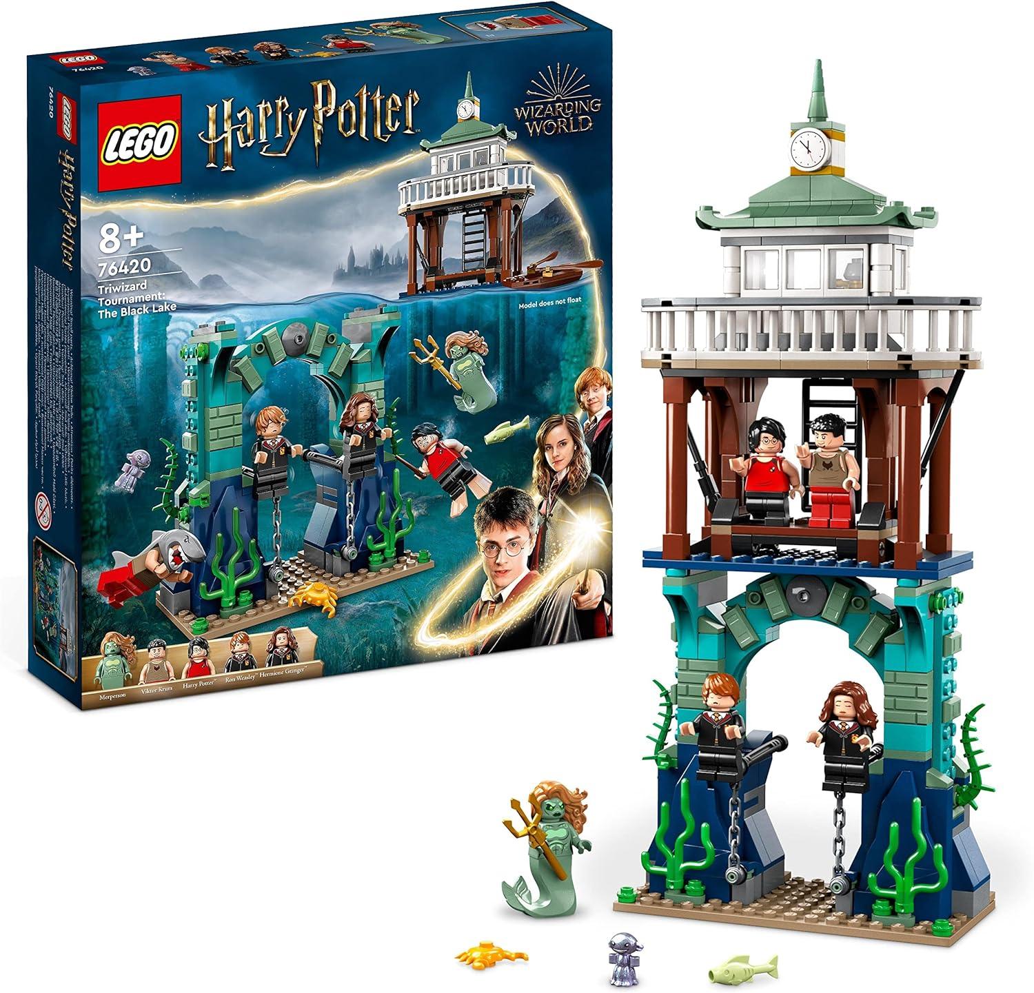 LEGO Harry Potter Triwizard Tournament: The Black Lake, Goblet of Fire Building Toy Playset
