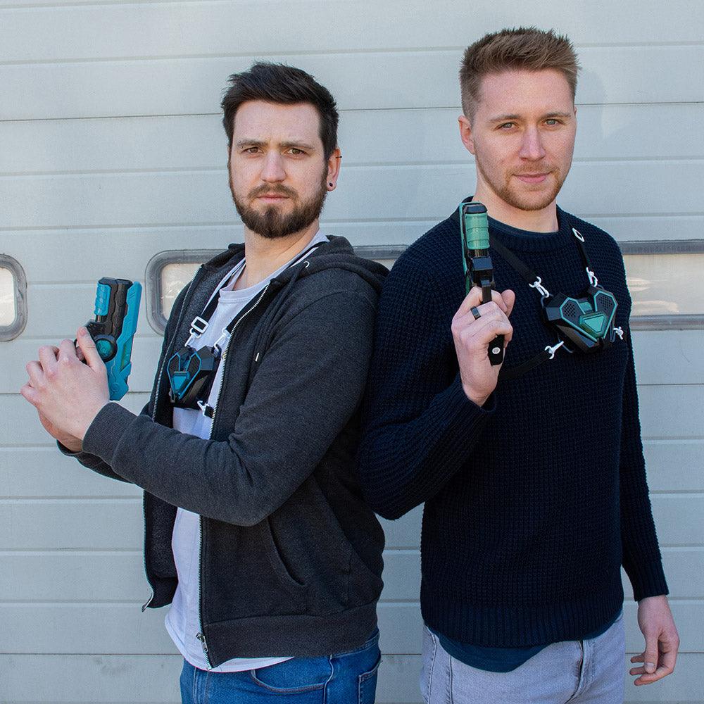 Two Player Laser Shooter Game