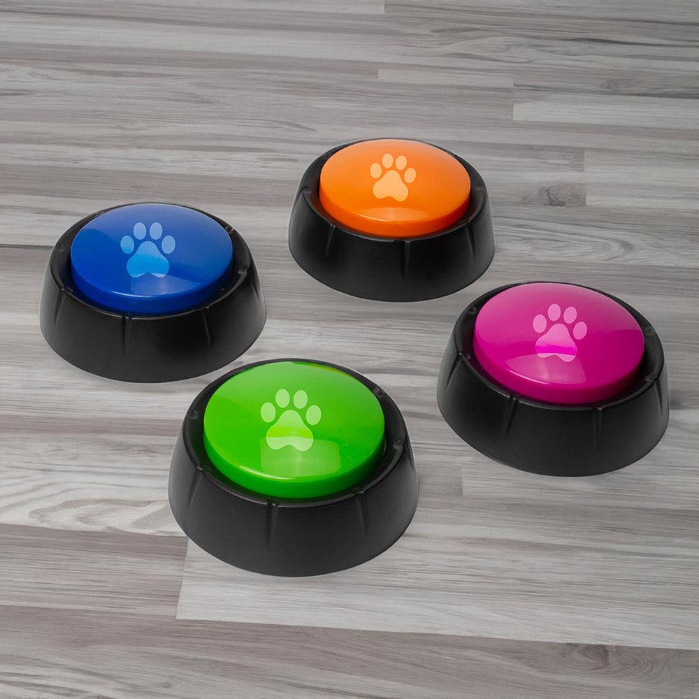 Set of 4 Recordable Dog Buttons