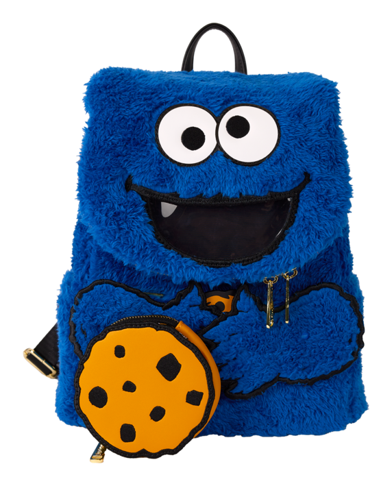 Loungefly - Sesame Street Cookie Monster Mini Backpack
