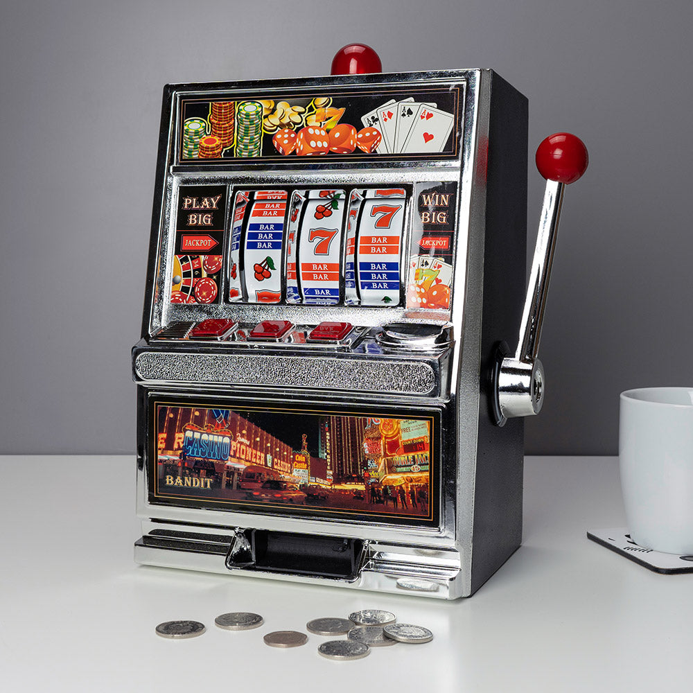 Coin Slot Machine Desktop One Armed Bandit Vegas Style Fruit Machine