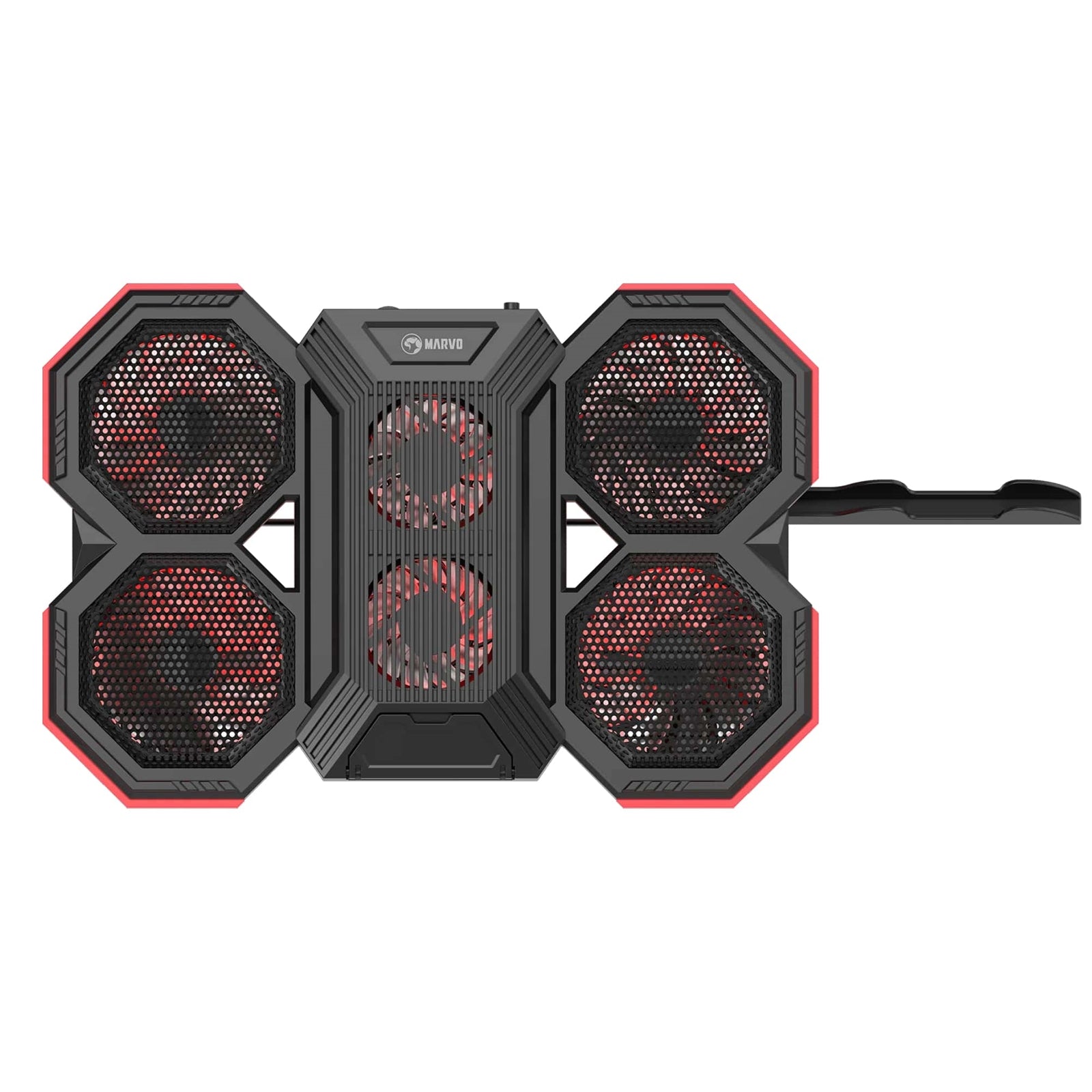 Marvo Scorpion Atlas 60 USB Powered Six Fan Laptop Cooling Stand (Black)
