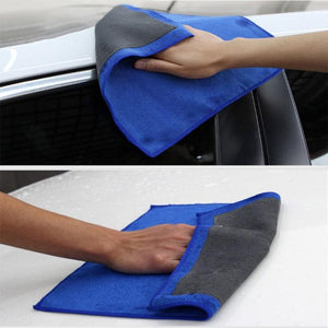 30 x 30cm Cleaning Drying Cloth Washing Car Care Towel Default Title