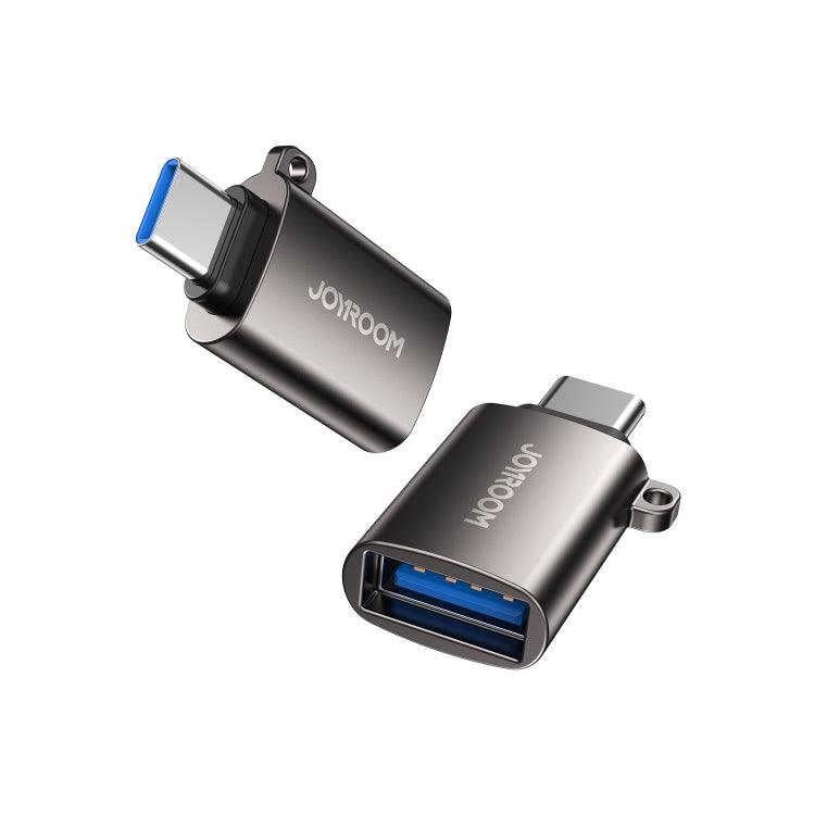 JOYROOM 2A USB-C / Type-C Male to USB Female OTG Adapter (Black)