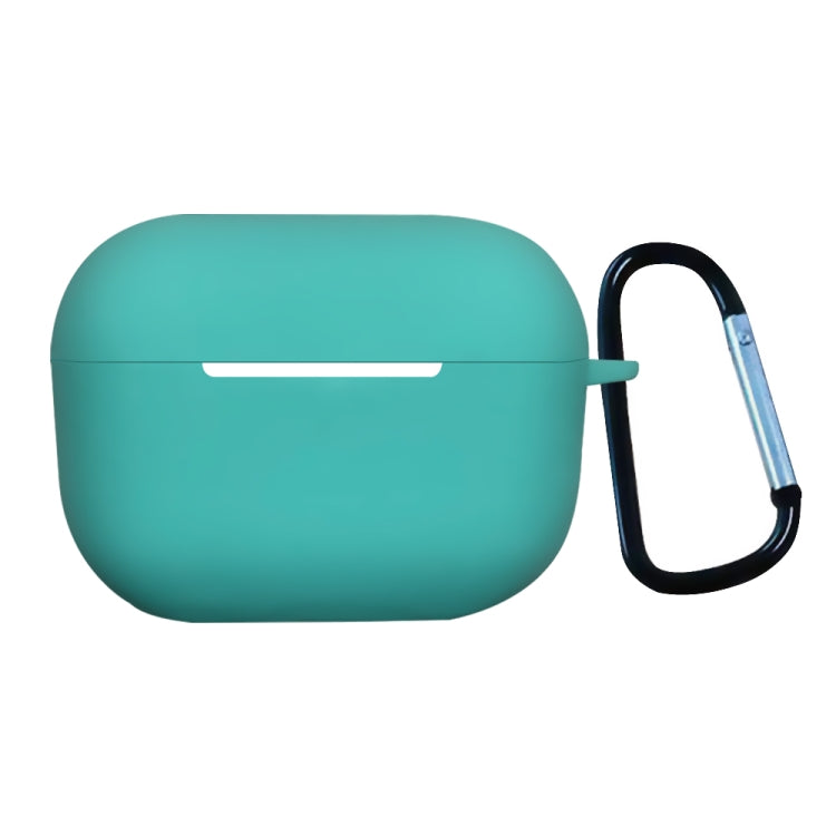 Earphone Silicone Protective Case Cover with Buckle Apple AirPods Pro 2 (Mint Green)