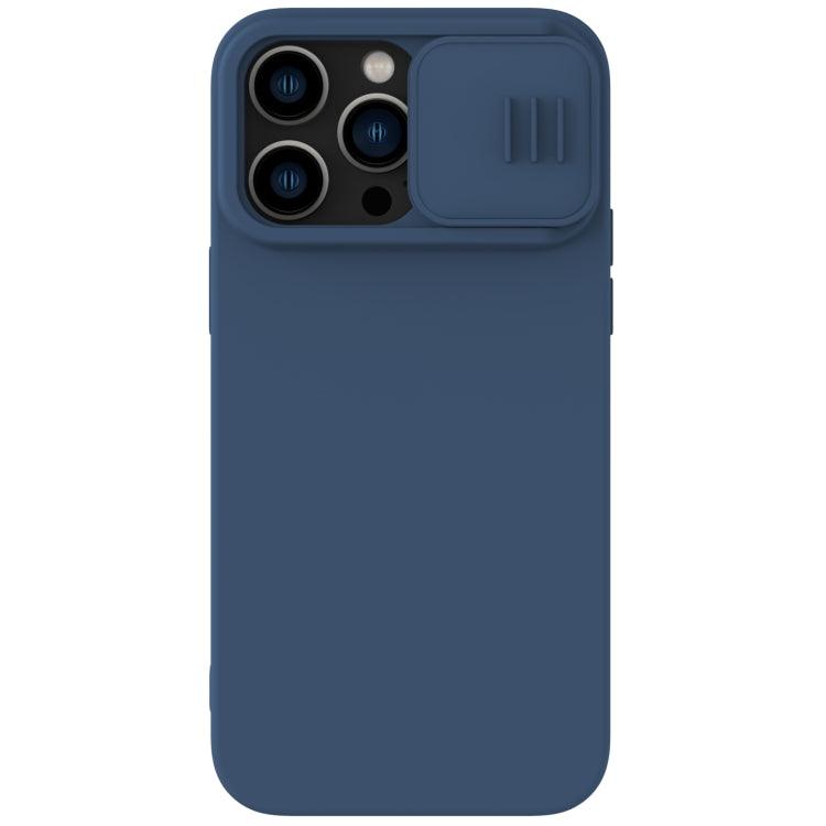 Apple iPhone 14 Pro Max NILLKIN CamShield MagSafe Liquid Silicone Phone Case Cover (Blue)