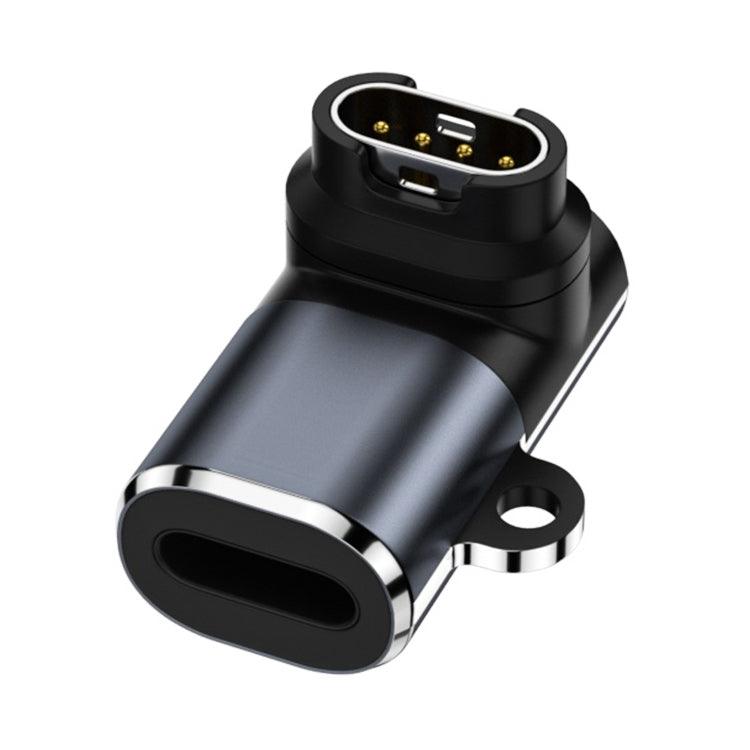 Garmin Watch Charging Adapter, Interface:8 Pin 90 Elbow