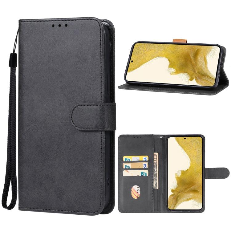 Samsung Galaxy S23+ 5G Leather Phone Case Cover (Black)
