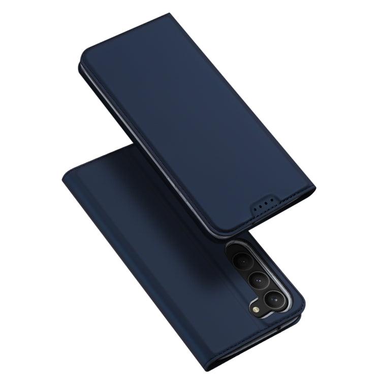Samsung Galaxy S23+ 5G DUX DUCIS Skin Pro Series Flip Leather Phone Case Cover (Blue)