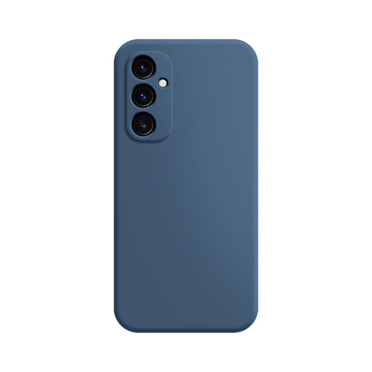 Samsung Galaxy A14 5G Imitation Liquid Silicone Phone Case Cover (Blue)