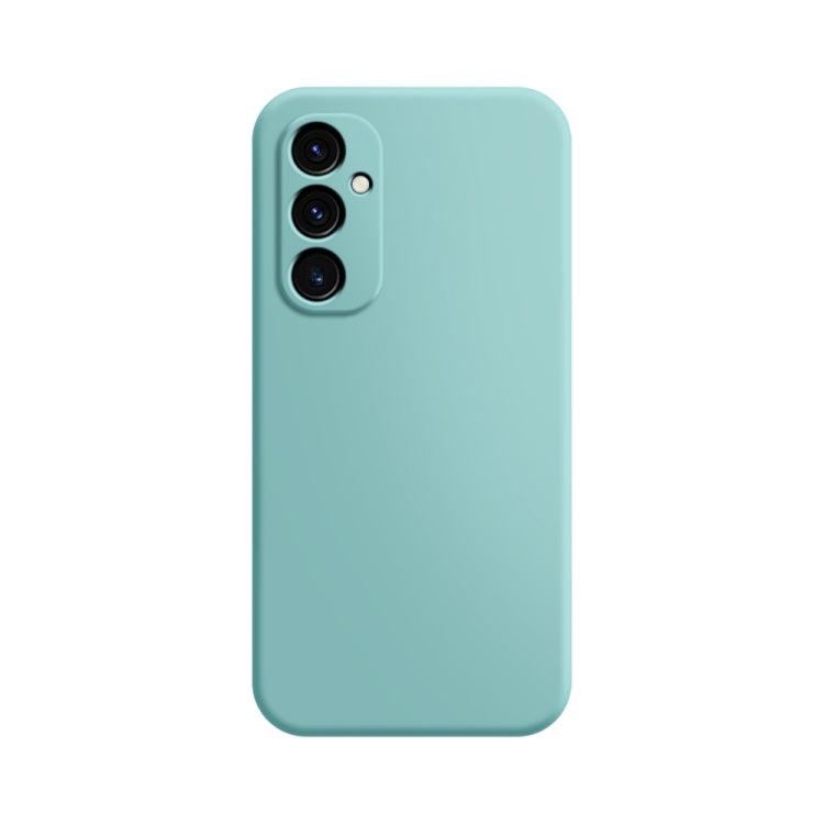 Samsung Galaxy A14 5G Imitation Liquid Silicone Phone Case Cover (Sky Blue)