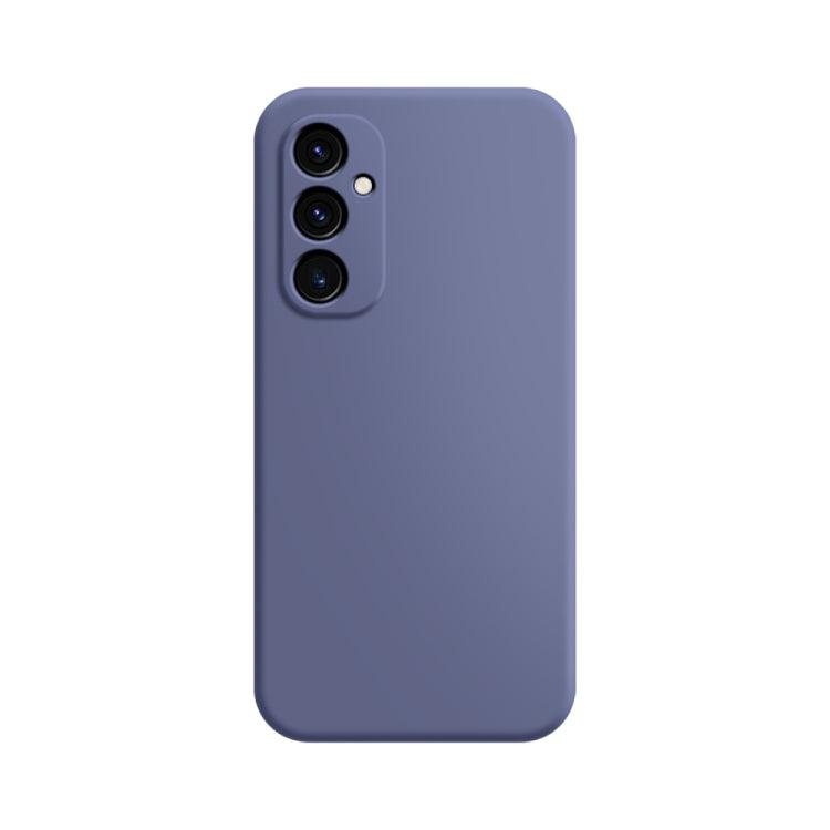 Samsung Galaxy A14 5G Imitation Liquid Silicone Phone Case Cover (Grey)