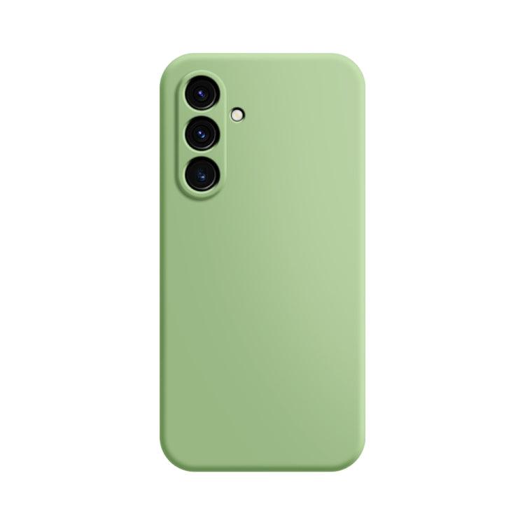 Samsung Galaxy A54 5G Imitation Liquid Silicone Phone Case Cover (Matcha Green)