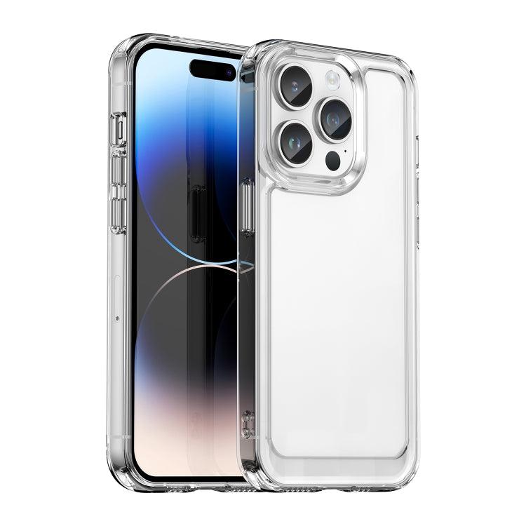 Apple iPhone 15 Pro Candy Series TPU Phone Case Cover (Transparent)