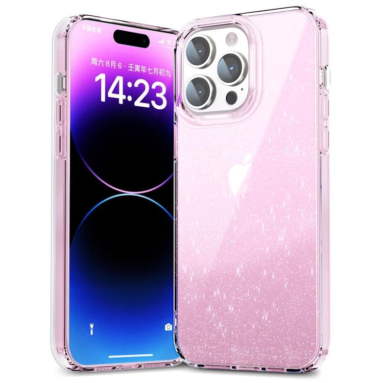 Apple iPhone 14 Pro Max Star Solid Color Phone Case Cover (Pink)