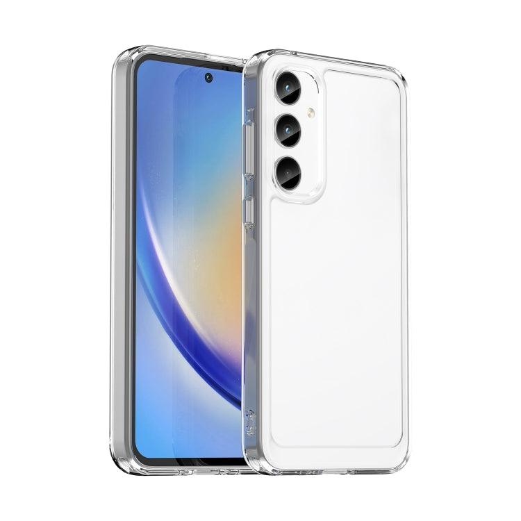 Samsung Galaxy A35 Candy Series TPU Phone Case Cover (Transparent)
