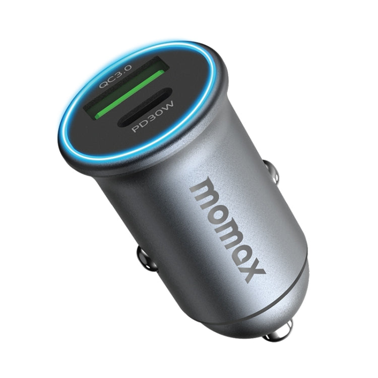 MOMAX 30W Dual Port QC3.0 Car Fast Charger