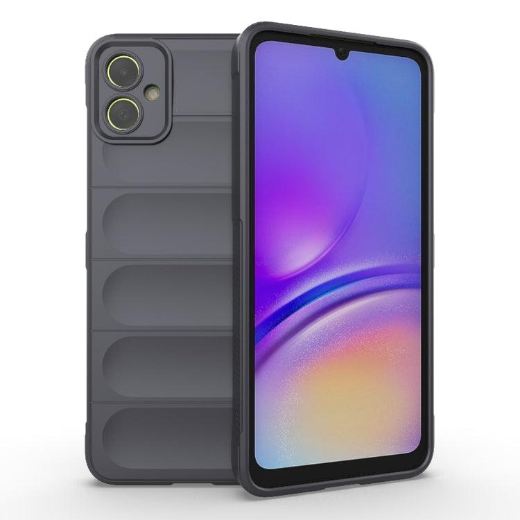 Samsung Galaxy A05 4G Magic Shield TPU + Flannel Phone Case Cover (Dark Grey)