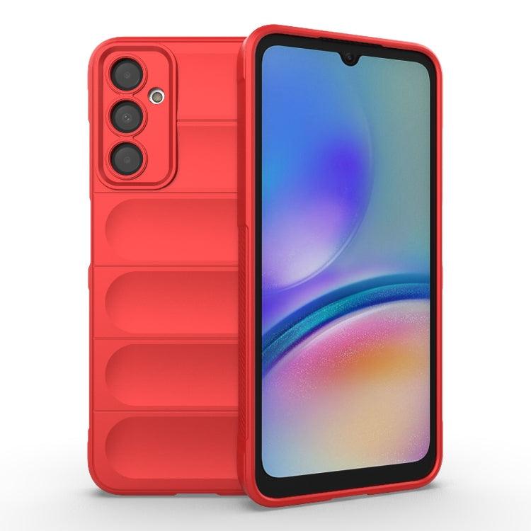 Samsung Galaxy A05s 4G Magic Shield TPU + Flannel Phone Case Cover (Red)