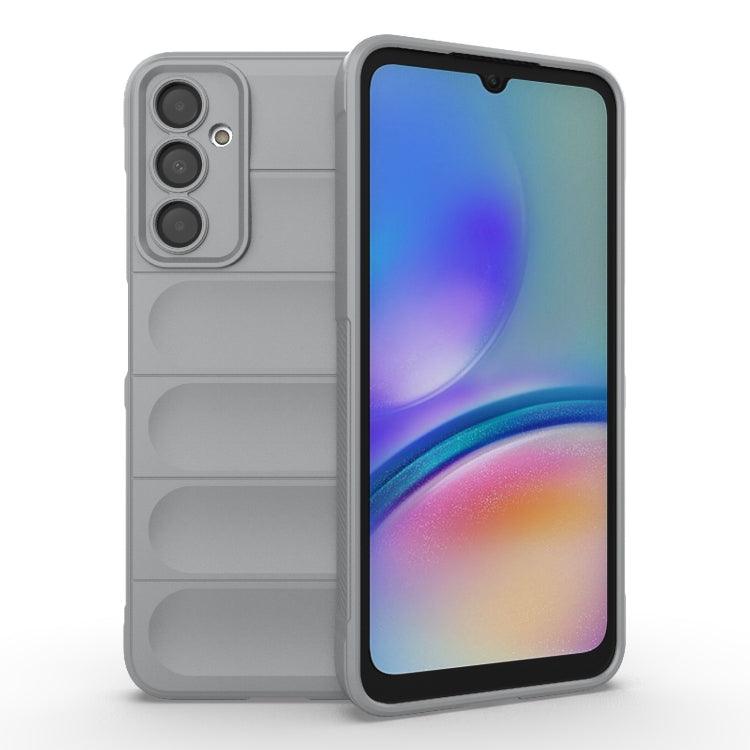 Samsung Galaxy A05s 4G Magic Shield TPU + Flannel Phone Case Cover (Grey)