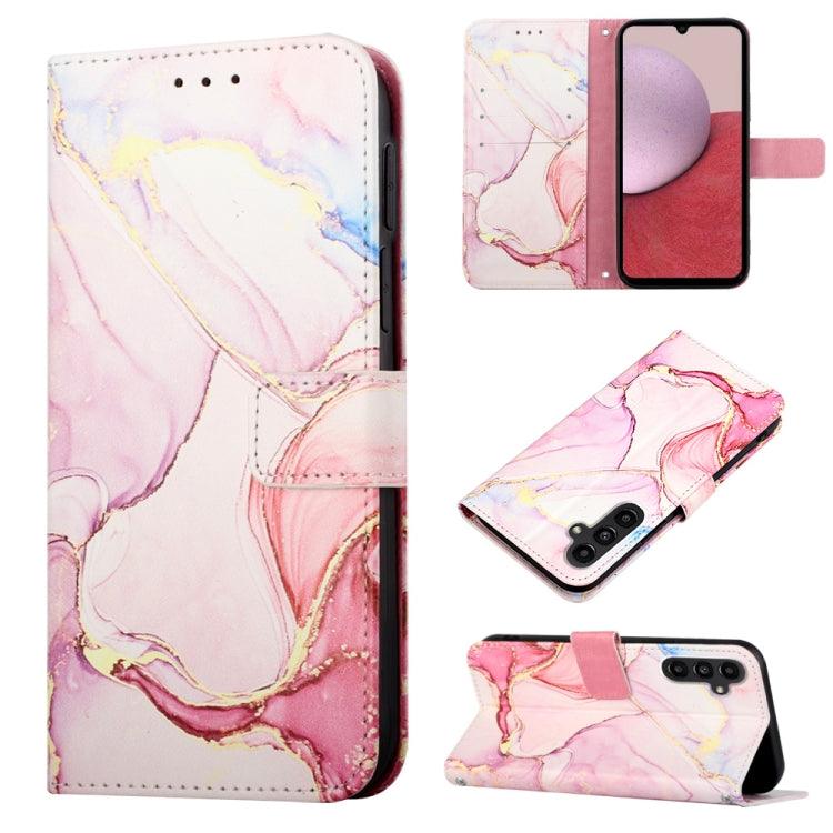 Samsung Galaxy A05s PT003 Marble Pattern Flip Leather Phone Case Cover (LS005)