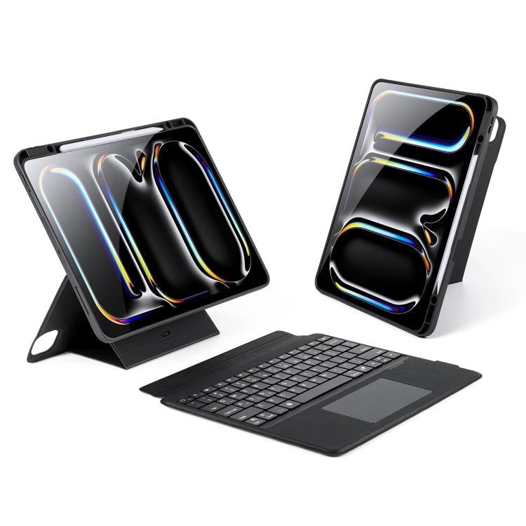 Apple iPad Pro 13 2024 DUX DUCIS DK Series Magnetic Wireless Bluetooth Keyboard Tablet Case Cover (Black)
