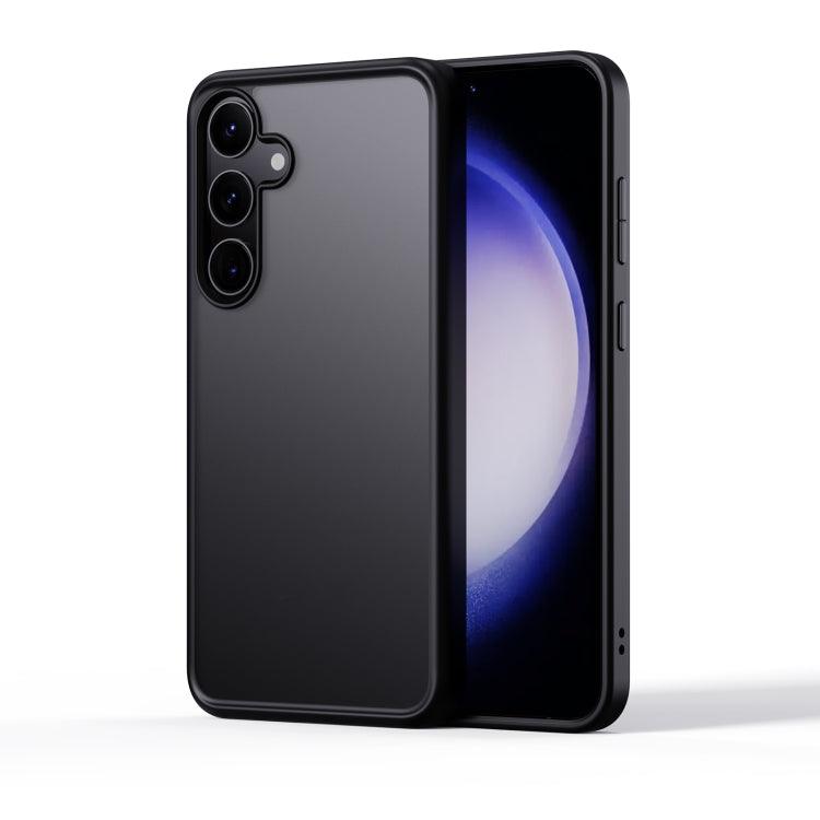 Samsung Galaxy S24+ 5G Skin Series Frosted PC + TPU Phone Case Cover (Black)